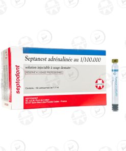 Thuốc tiêm gây tê nha khoa Septodont-Septanest