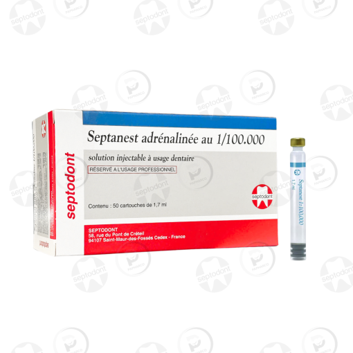 Thuốc tiêm gây tê nha khoa Septodont-Septanest