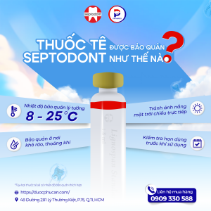 Thuốc gây tê nha khoa SEPTODONT - Lignospan Standard