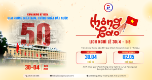 Thông báo nghỉ lễ 30042025-Phuc An