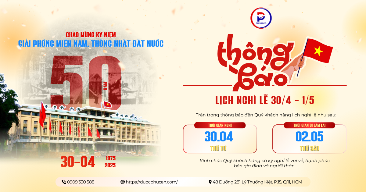 Thông báo nghỉ lễ 30042025-Phuc An